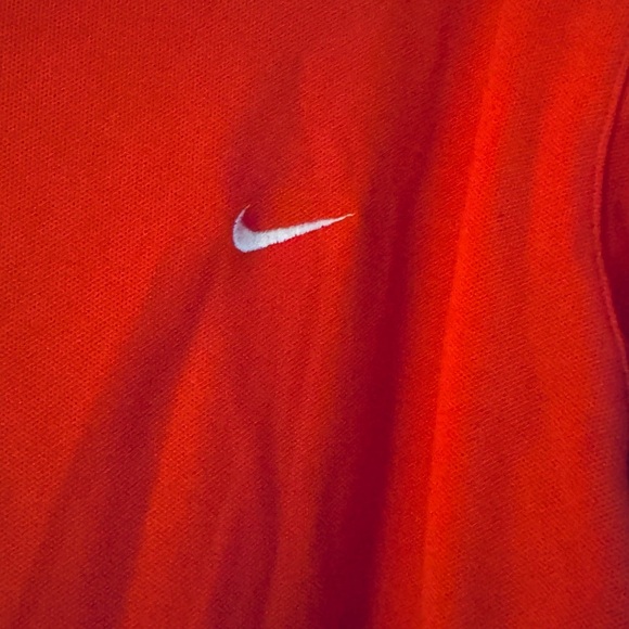 Nike Orange Jacket with White Zipper - Picture 2 of 9